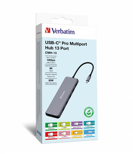 USB-C PRO MULTIPORT HUB 13 PORT CMH-13