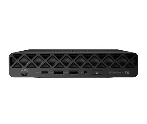 HP EliteDesk 8 Mini G1a Next Gen AI Wolf Pro Security Edition Copilot+ PC AMD Ryzen AI 5 340 32 GB DDR5-SDRAM 512 GB SSD Windows 11 Pro Mini PC AI PC Nero