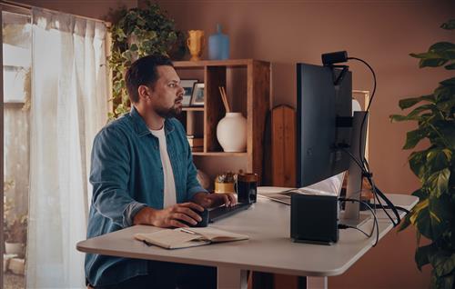 HP EliteDesk 8 Mini G1a Next Gen AI Wolf Pro Security Edition Copilot+ PC AMD Ryzen Al 7 350 16 GB DDR5-SDRAM 512 GB SSD Windows 11 Pro Mini PC AI PC Nero