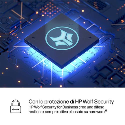 HP EliteDesk 8 Tower G1i AI Wolf Pro Security Edition Intel Core Ultra 7 265 16 GB DDR5-SDRAM 512 GB SSD Windows 11 Pro PC AI PC Nero