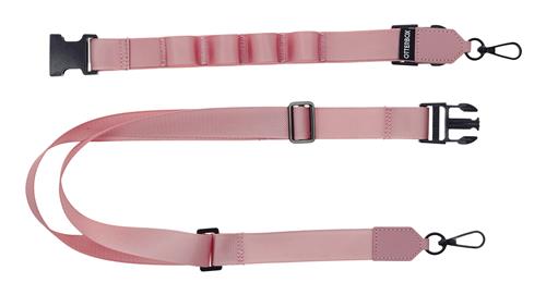 OB CASE ATTCH 2IN1 CROSSBODY STRAP PINK PLAINS - PINK