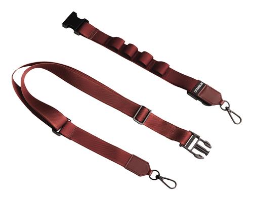 OB CASE ATTCH 2IN1 CROSSBODY STRAP ROSEWOOD - RED