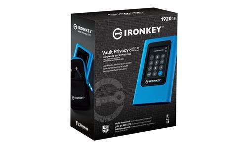 1920GB IRONKEY VAULT PRIVACY 80 XTSAES 256BIT ENCRYPTED EXTERNAL