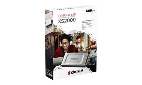 500G PORTABLE SSD XS2000 EXTERNAL DRIVE USB 3.2 GEN 2X2