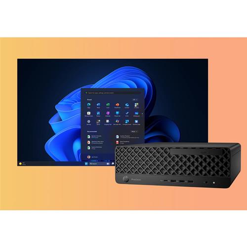 HP ProDesk 4 G1i AI PC Intel Core Ultra 5 235 16 GB DDR5-SDRAM 512 GB SSD Windows 11 Pro SFF Nero