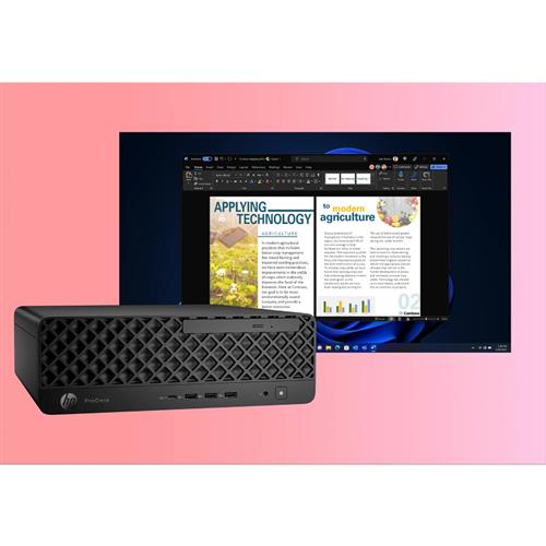 HP ProDesk 4 G1i AI PC Intel Core Ultra 5 235 16 GB DDR5-SDRAM 512 GB SSD Windows 11 Pro SFF Nero