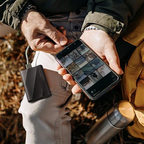 PORTABLE SSD T9 1TB BLACK USB 3.2 GEN2 AES 256-BIT