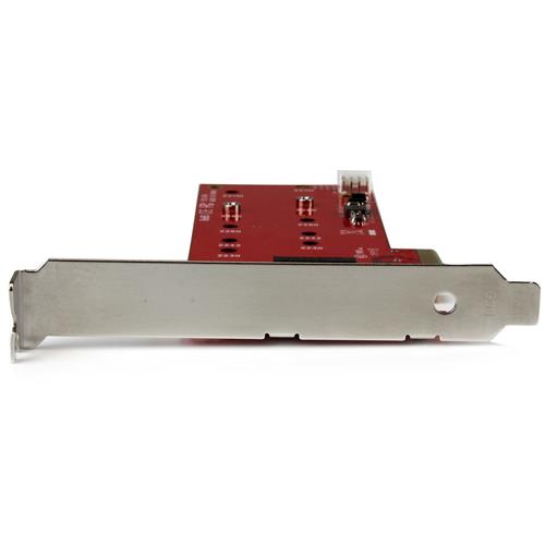 SCHEDA CONTROLLER PCI EXPRESS 2X ( SSD )-ADATTATORE M.2 SATA