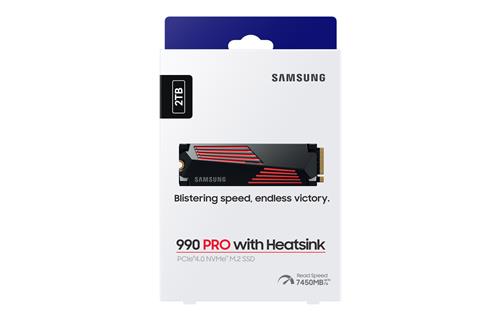 SSD 990 PRO HEAT. 2TB PCIE M.2 NVME 2.0