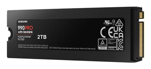 SSD 990 PRO HEAT. 2TB PCIE M.2 NVME 2.0