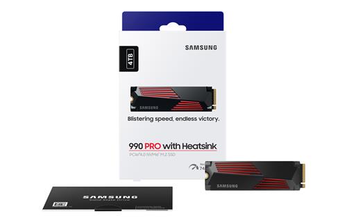 SSD 990 PRO HEAT. 4TB PCIE M.2 NVME 2.0