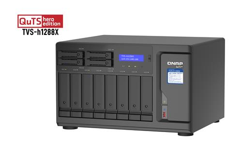 TVS-H1288X-W1250-16G 12 BAY 3.3 GHZ 6C 16GB DDR4 4 x 2.5GbE