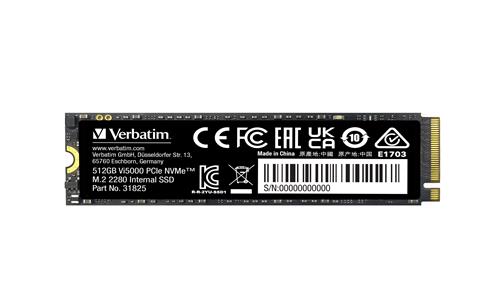 VI5000 PCIE4 NVME M.2 SSD 512GB .
