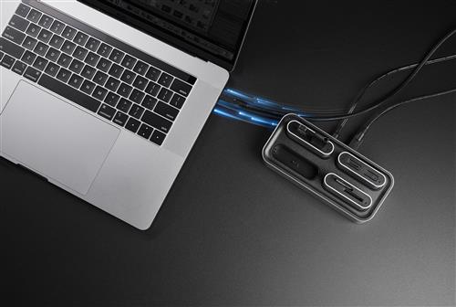 WORKFLOW 5G USB MINIHUB USB-A AND USB-C 3.2 GEN 1