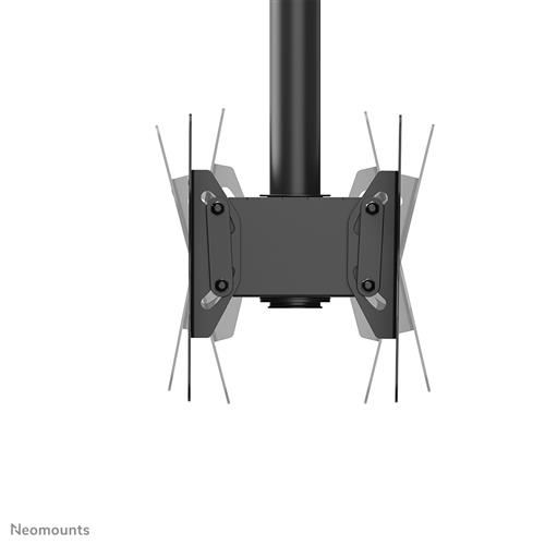BACK-TO-BACK SCREEN CEILING Mount Height 106-156 cm