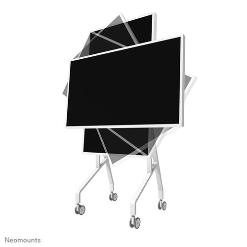 NEOMOUNTS MOVE GO FLIP ROTATIONAL MOBILE FLOOR STAND FO