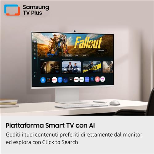 S32FM801 SMART MONITOR UHD CON USB-C SLIMFIT CAMERA SPKR E TLCM