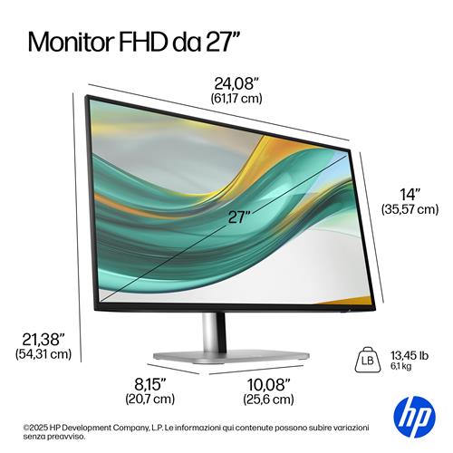 HP Series 5 Pro Monitor serie 5 Pro FHD da 27'' – 527pf