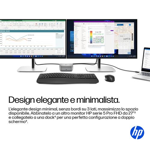 HP Series 5 Pro Monitor serie 5 Pro FHD da 27'' – 527pf