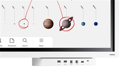 WM65B FLIP PRO 65IN DISPLAY SCATOLA APERTA E DANNEGGIATA