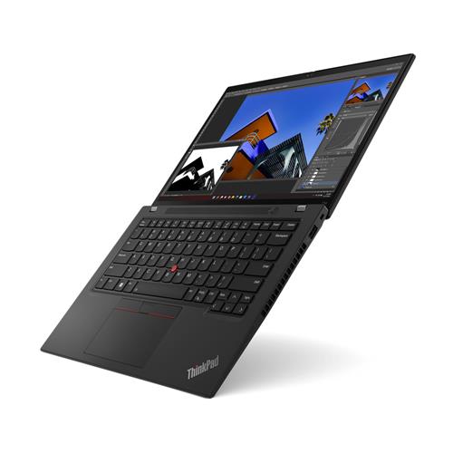 Lenovo ThinkPad T14 Intel Core i7 i7-1355U Computer portatile 35,6 cm (14) WUXGA 16 GB DDR5-SDRAM 512 GB SSD Wi-Fi 6E (802.11ax) Windows 11 Pro Nero