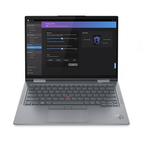 Lenovo ThinkPad X1 Yoga Intel Core i7 i7-1355U Ibrido (2 in 1) 35,6 cm (14) Touch screen WUXGA 16 GB LPDDR5-SDRAM 512 GB SSD Wi-Fi 6E (802.11ax) Windows 11 Pro Grigio