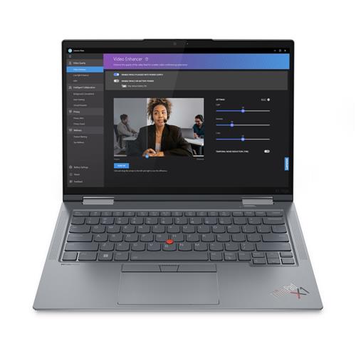 Lenovo ThinkPad X1 Yoga Intel Core i7 i7-1355U Ibrido (2 in 1) 35,6 cm (14) Touch screen WUXGA 16 GB LPDDR5-SDRAM 512 GB SSD Wi-Fi 6E (802.11ax) Windows 11 Pro Grigio