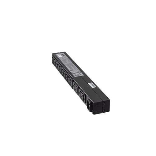 APC RACK PDU BASIC 1 U 16A 230V unità di distribuzione dell'energia (PDU) 12 presa(e) AC 0U/1U Nero
