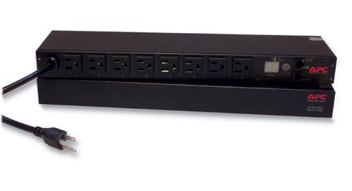 APC AP7900B unità di distribuzione dell'energia (PDU) 8 presa(e) AC 1U Nero