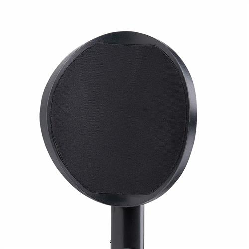 BRACCIOLO PER SCRIVANIA NERO INSTALLAZIONE A MORSETTO