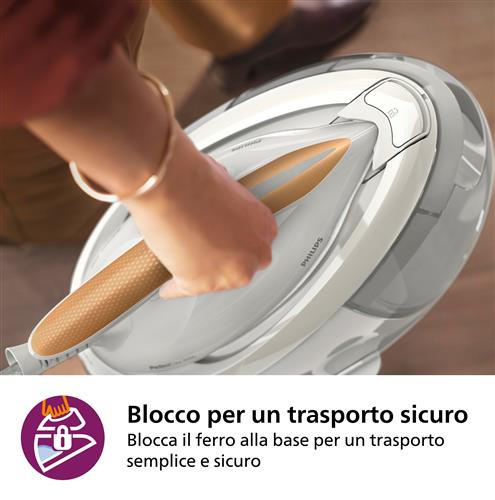 CALDAIA C/CONT. 2400W VAPORE CONTINUO 40GR/MINPIASTRA STEAM G