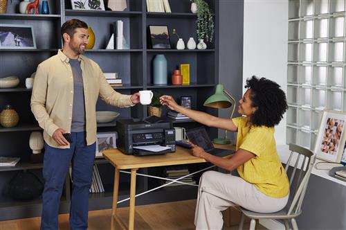 ECOTANK ET-3850 INKJET PRINTERS SCATOLA APERTA E DANNEGGIATA