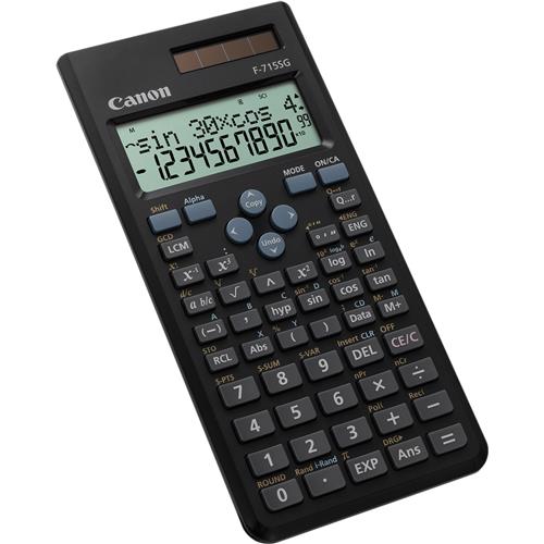 F-715SG BLACK EXP DBL SCIENTIFIC CALCULATOR