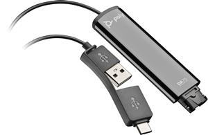 POLY DA75 USB to QD Black Adapter TAA Adattatore di interfaccia