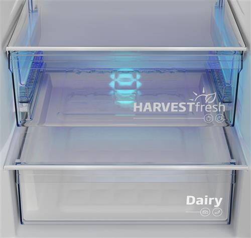 FRIGO COMBI 355LT H203 NF DARK INOX C