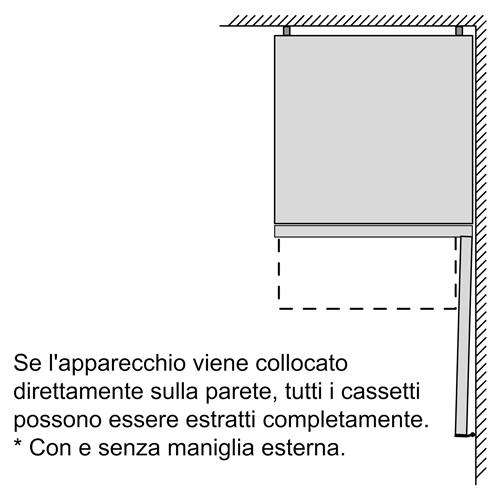 Bosch Serie 4 KGN392LDC Frigorifero Combinato da libera installazione 203 X 60 cm Metal look Classe D