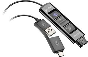 POLY DA85-M USB to QD Black Adapter TAA Adattatore di interfaccia