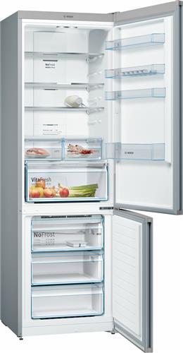 FRIGO COMBI 435LT H203-L70 NF E INOX DISPL SERIE4 GRUPPI