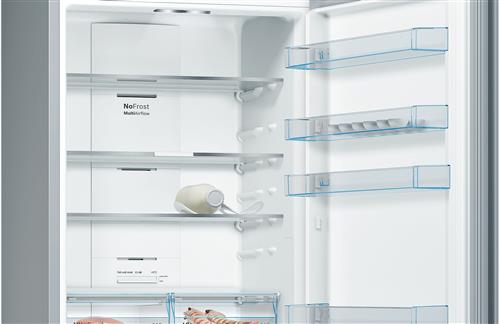 FRIGO COMBI 435LT H203-L70 NF E INOX DISPL SERIE4 GRUPPI