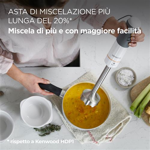 FRULLATORE TRIBLADE XL HBM40306 MIXER A IMMERS. 850W GRIGIO BIAN