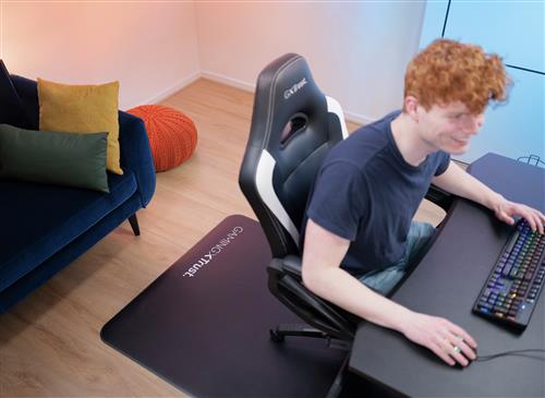 GAMING GXT 715 TAPPETINO PER SEDIA  -  NERO