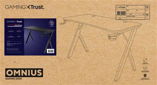 GXT710 LUMINUS PRO RGB DESK