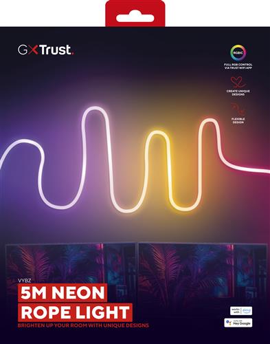 GXT904 VYBZ RGBIC 5M LED NEON LIGHT