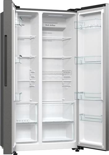 HISENSE RS711N4ACE SIDE-BY-SIDE REFRIGERATOR 550 LITERS STAINLES