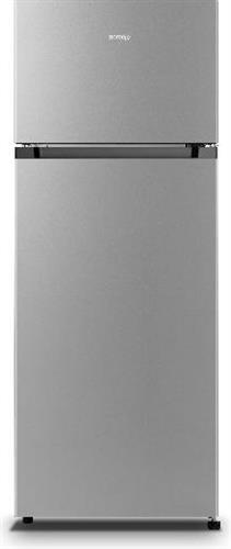 HISENSE RT267D4ADE REFRIGERATOR WITH FREEZER 206 LITERS SILVER