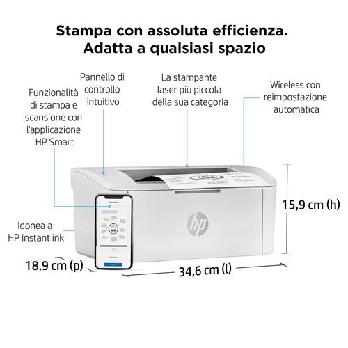 HP LASERJET M110W 16/32MB USB WI-FI A4 A5 A6 LASER 600 X 600 D