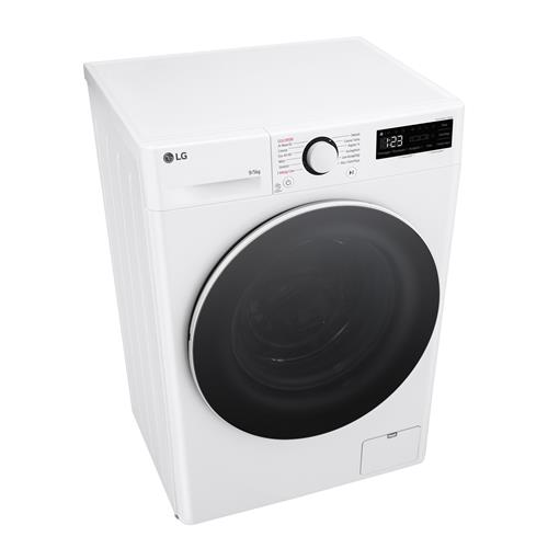 LG D2R5S09TSWW Lavasciuga slim 9/5kg AI DD, Classe E, 1200 giri, TurboWash 360, Vapore