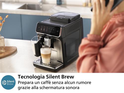 MACCH.CAFFE SERIE 3300 SUPERAUT. NERO CON PANNERELLO SI