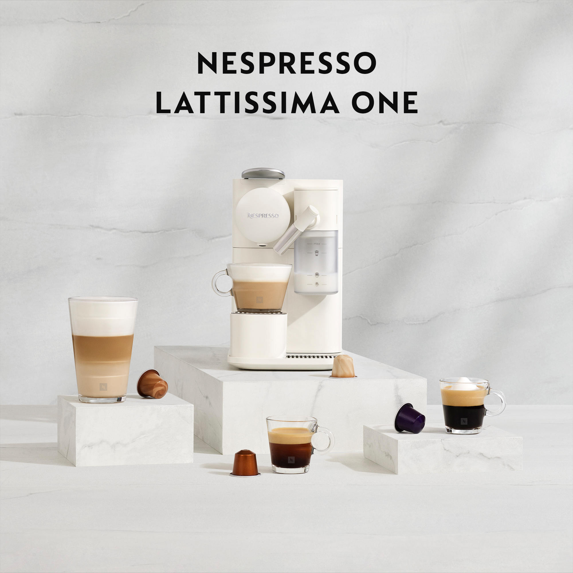 De’Longhi Lattissima One EN510.W Automatica Macchina per espresso 1 L