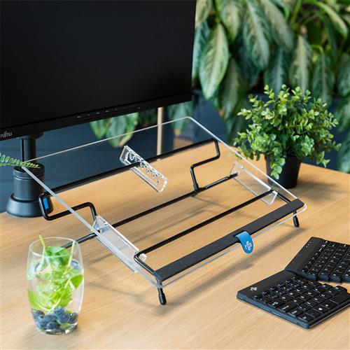 PORTADOCUMENTI R-GO FLEX READ ERGONOMICO POGGIAPOLSI TRASP.